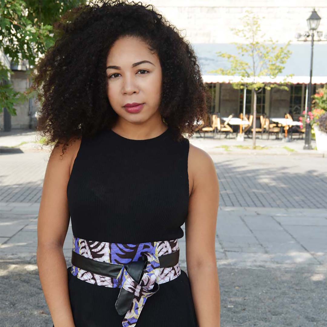 African print corset sash obi belt