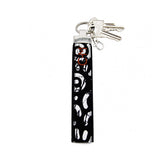 Porte-clé en tissu - Noir et Blanc