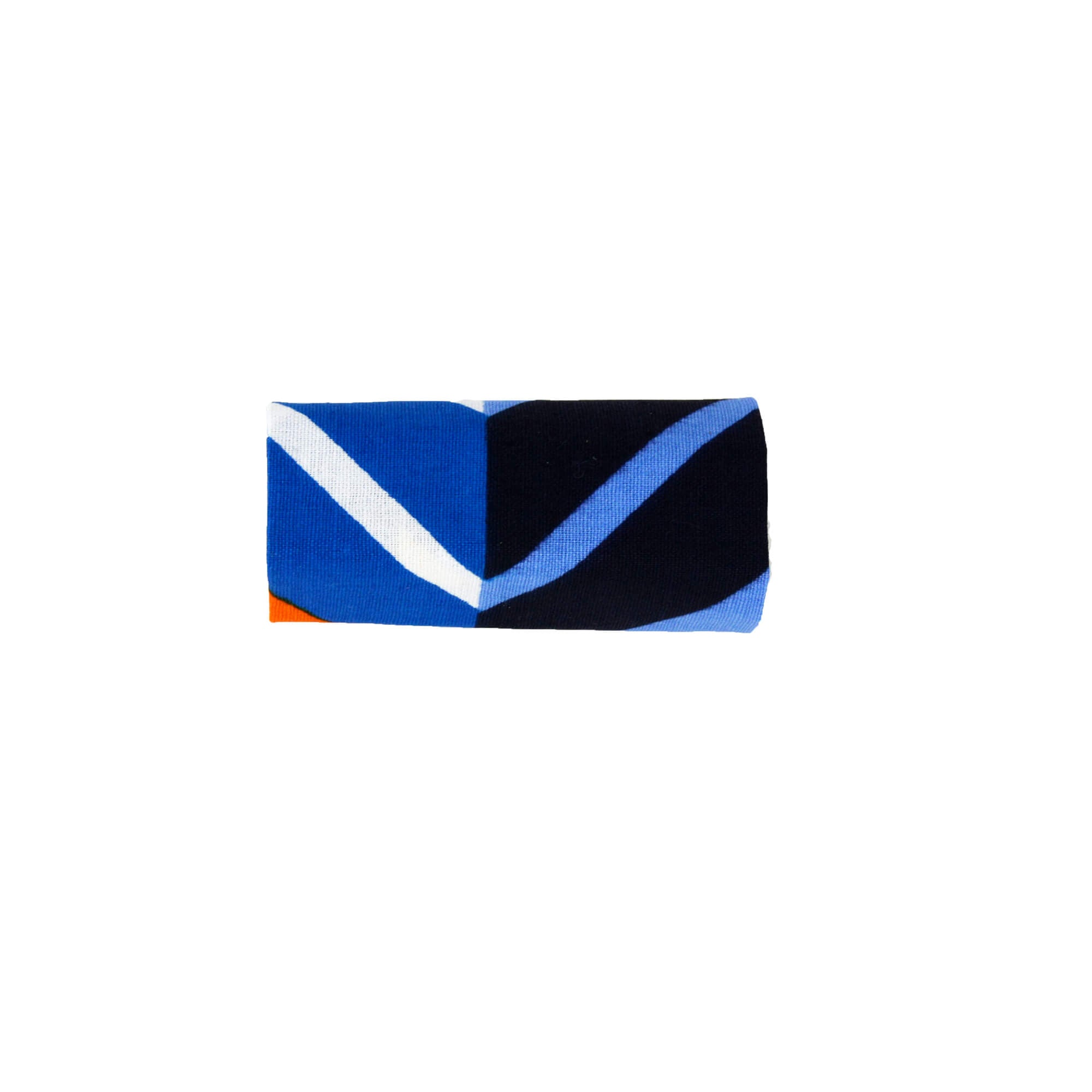 Boucle pour bandeau de course - Bleu, Blanc & Noir