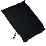 Reversible Hooded Neck Warmer – Black and white