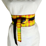 Reversible obi tie belt sale