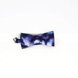 Tie Dye Bow Tie - Bleu & White