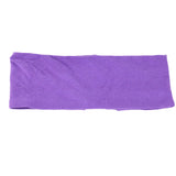 Running headband with removable knot - purple