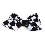 Hair Clip, Baby And Toddler Hair Barrette - Black White African print