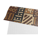 Gift Wrapping Paper - Brown Mud Cloth