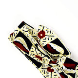 Wire Tie Headband, headwrap - Cowrie