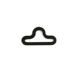 Bow Tie DIY Black Metal Hardware - Set Of 5