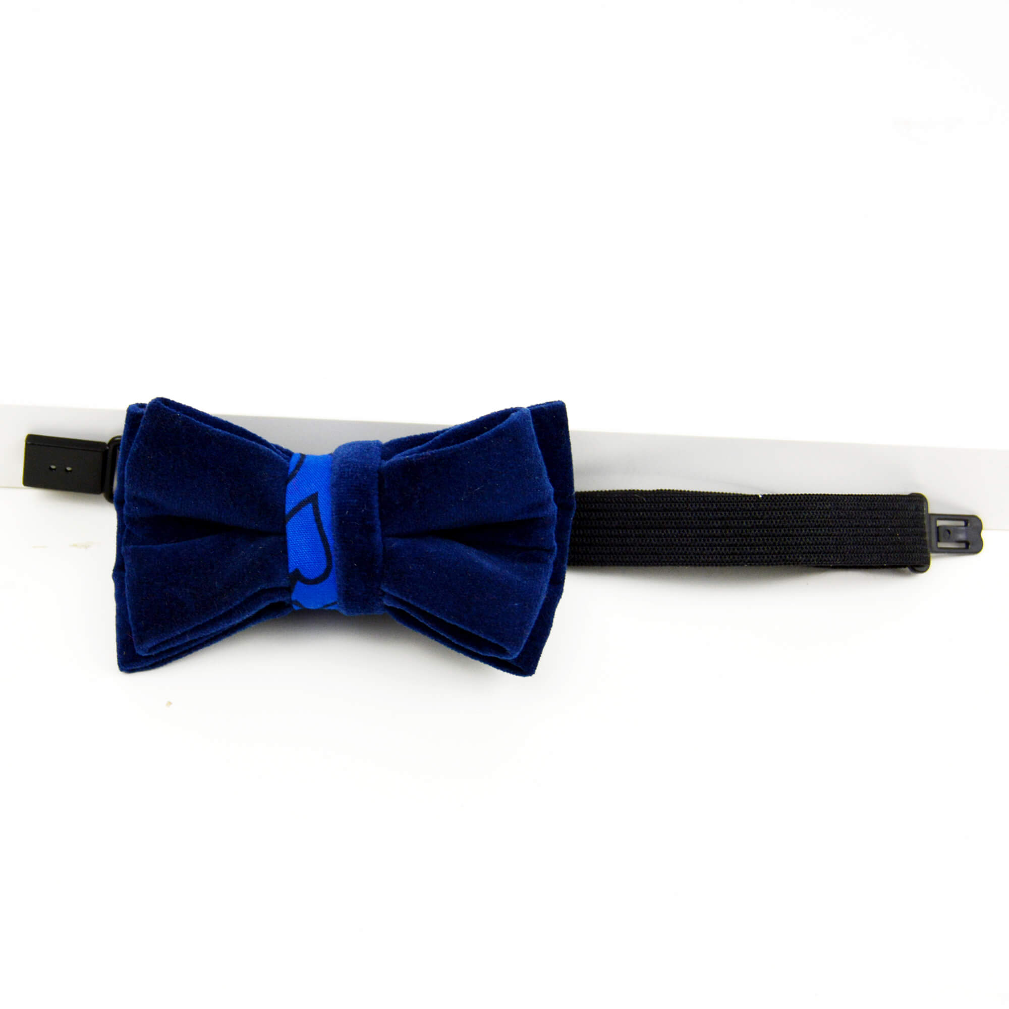 Boy Bow Tie, Kid And Toddler - Navy Blue Velvet