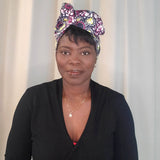 Wire Headband, headwrap - White, Pink, Black