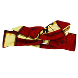 bandeau flexible avec tige métallique en pagne wax