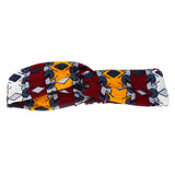 Criss Cross Headband - Colorful African Print