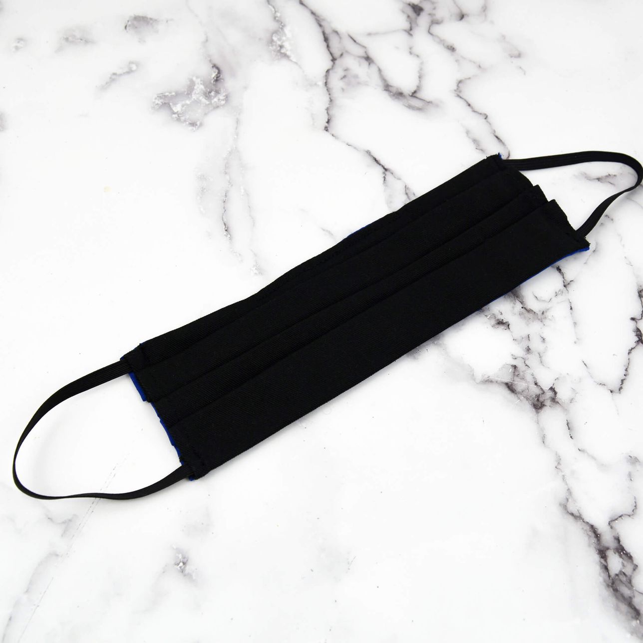 Black Fabric Face Mask