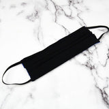 Black Fabric Face Mask