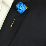 Lapel Pin - Blue Flower