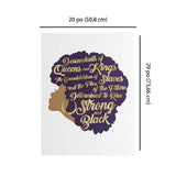 Gift Wrapping Paper- Descendants Of Queens And Kings Text