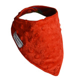Bavoir Bandana - Rouge Et Jaune Madras