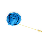 Lapel Pin - Blue Flower