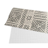 Gift Wrap Paper - Cream Black Mud Cloth