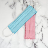 Blue And Pink Cloth Face Mask