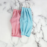 Blue And Pink Cloth Face Mask