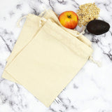 Bulk Bags - Set of 3, Natural Cotton