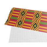 Gift Wrap Paper - Red Yellow Green Kente