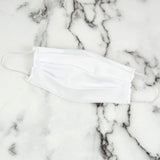 White Cloth Face Mask