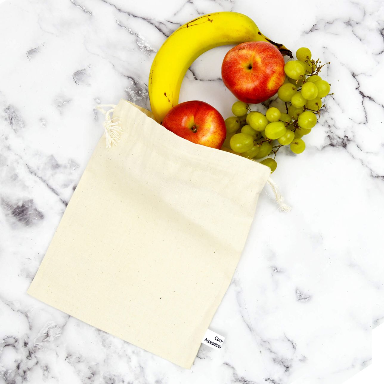 Bulk Bags - Set of 3, Natural Cotton