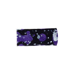 Running headband with removable knot - purple