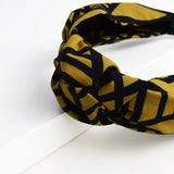 Brown knot headband for all type of hair