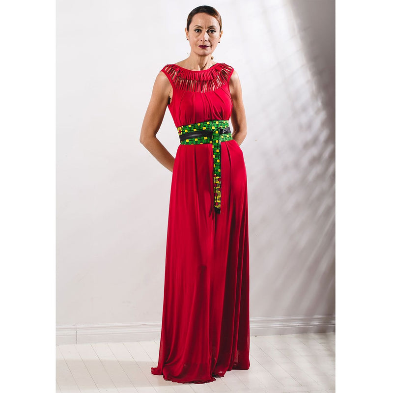 La Mode Afrique - Ankara corset belt x Ankara obi wrap Available