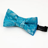 light blue toddler boy bow tie