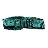 Twist Headband - Green African Print