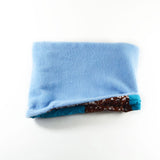 Reversible Kid Neck Warmer - Baby To Youth - Blue