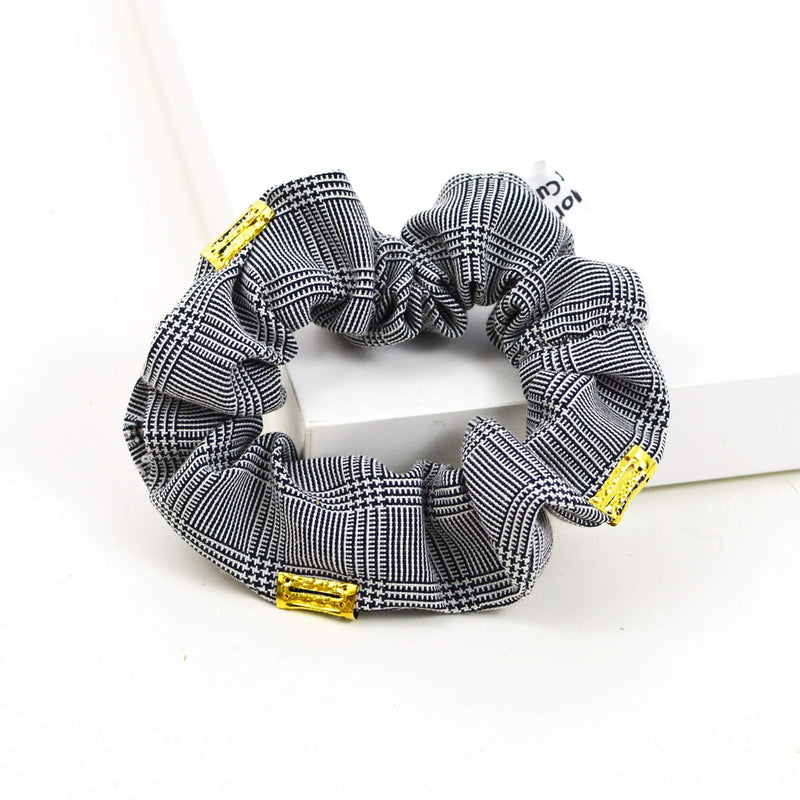 Knot Headband And Scrunchie - Prince of Wales