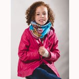 Reversible Kid Neck Warmer - Baby To Youth - Blue