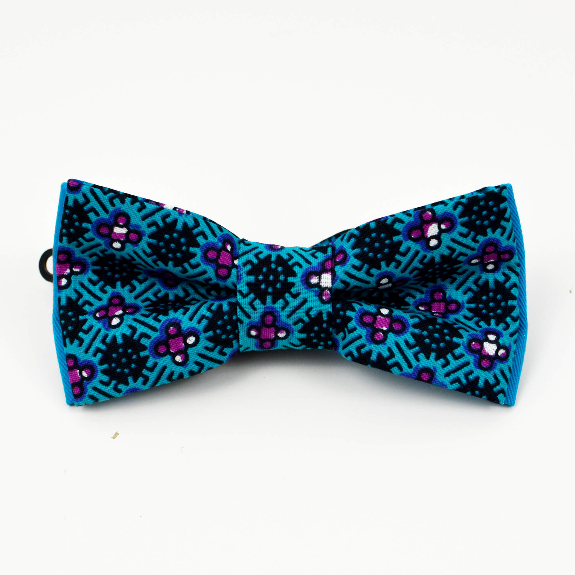 Noeud Papillon Turquoise, Mauve Et Noir