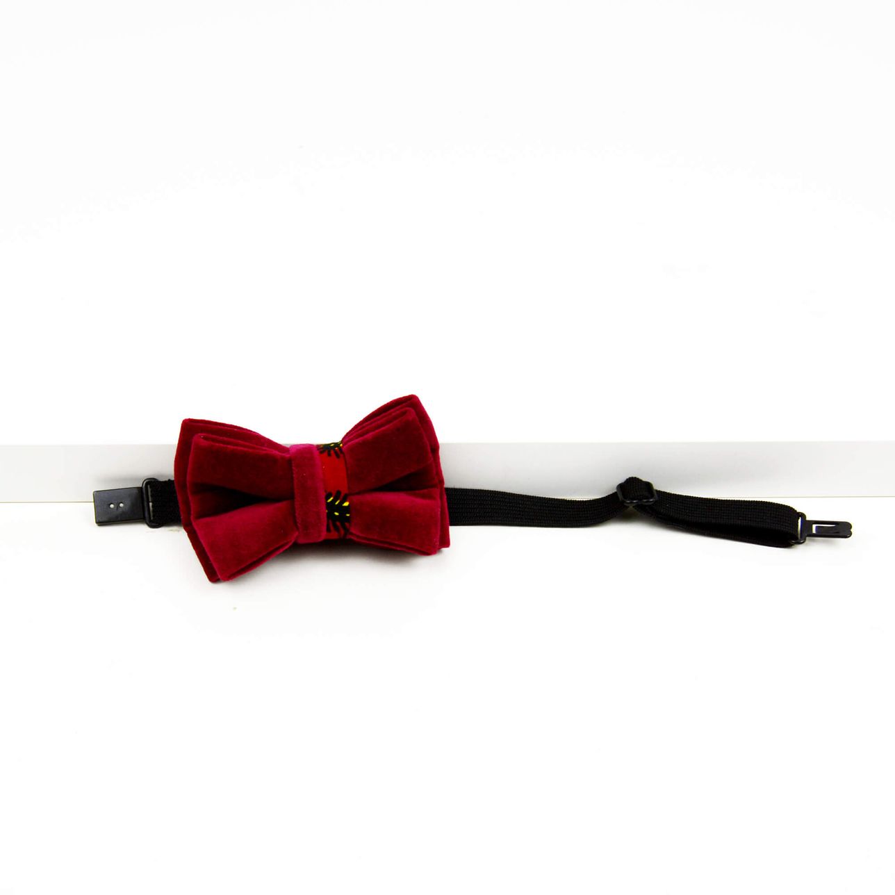 Boy Bow Tie, Kid And Toddler - Burgundy Velvet