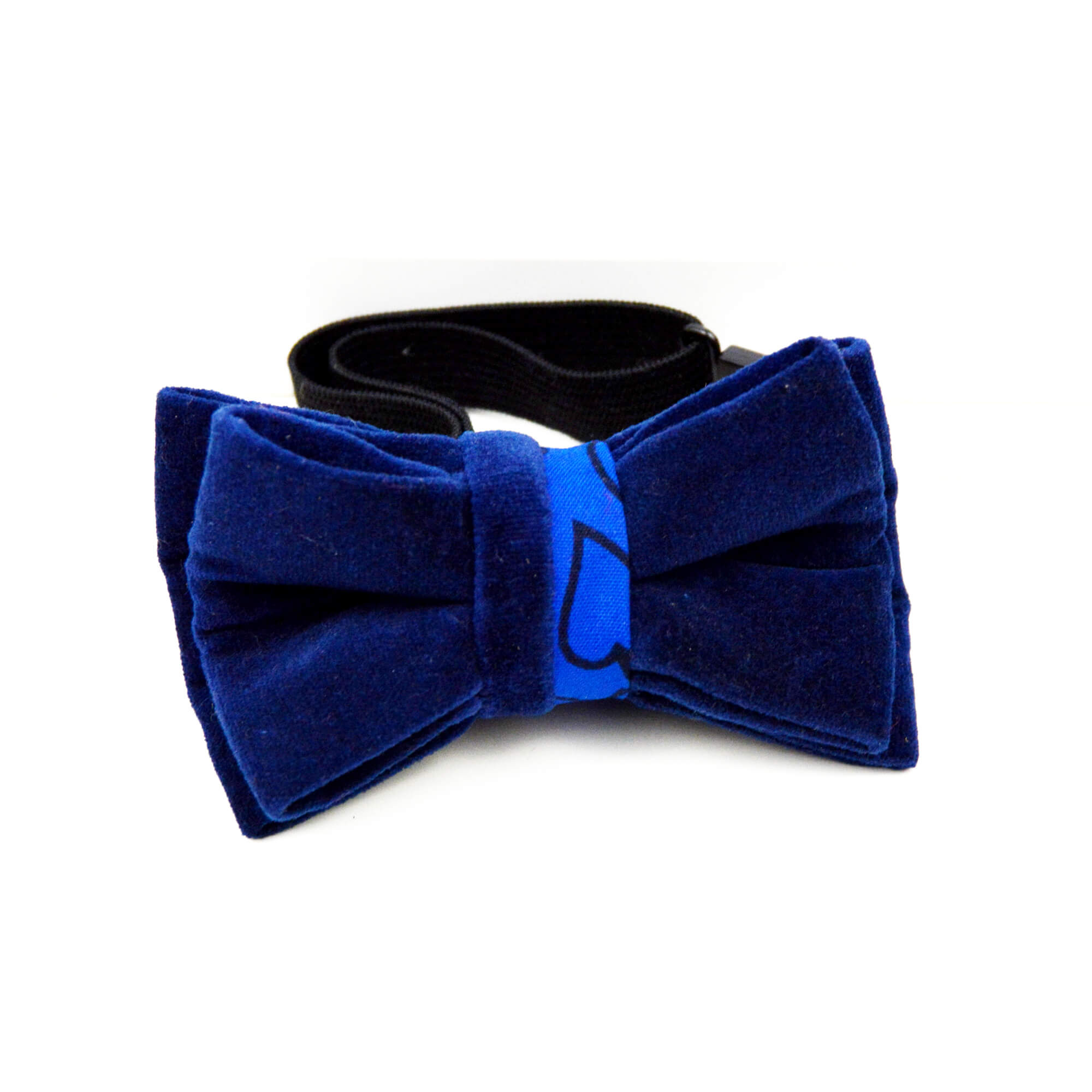 Boy Bow Tie, Kid And Toddler - Navy Blue Velvet