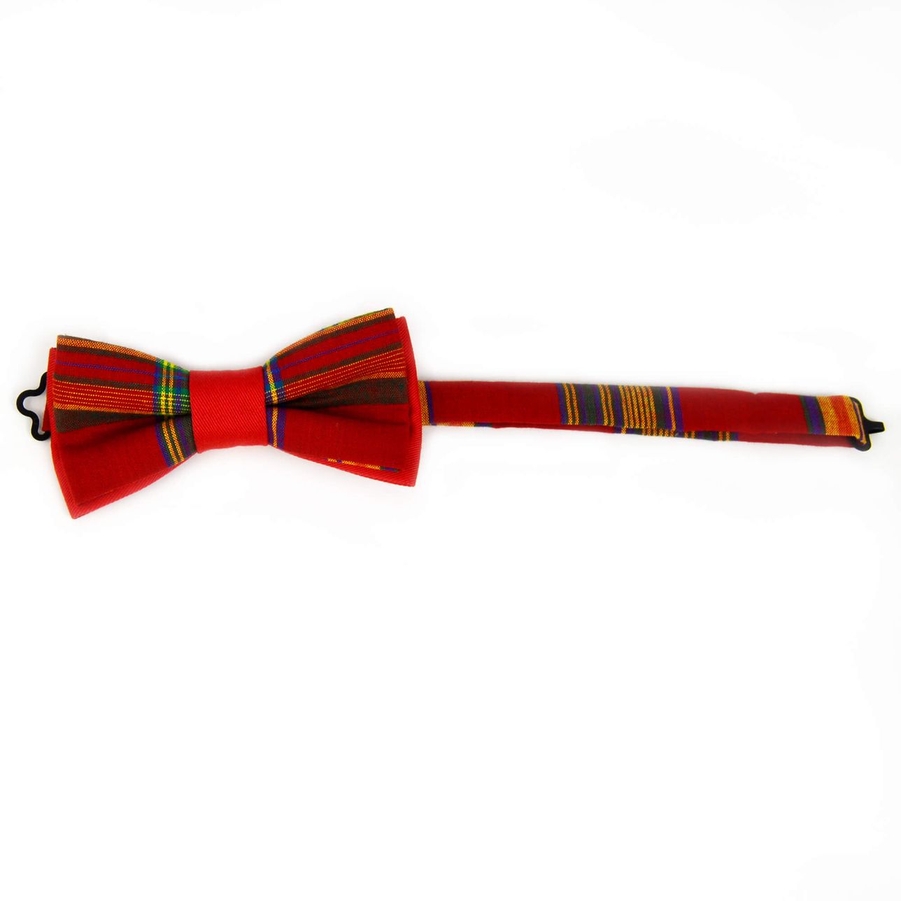 Noeud Papillon À Carreaux - Rouge Madras
