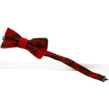 Red Bow Tie - African Print