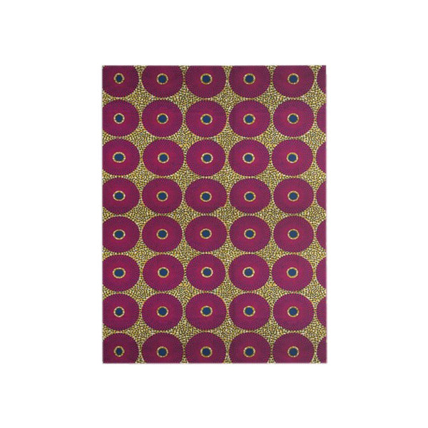 Gift Wrapping Paper - Pink blue African Print Patterns