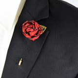 Lapel Pin - Red Flower