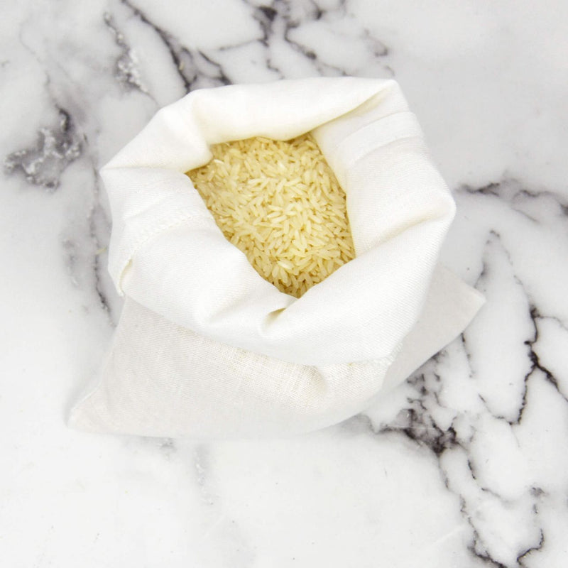 Bulk Bag - White Organic Linen