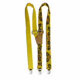 Bow Tie And Suspenders-Yellow Shweshwe